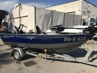 Crestliner Discovery 1450 Tilller