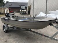 Aluminium Angelboot Linder 400 Sportsman