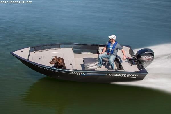 Crestliner Discovery 1650 + Motor + Trailer