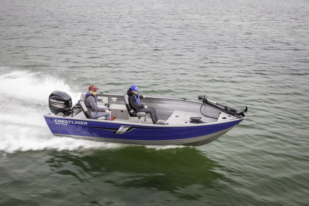 Crestliner 1600 Vision Tiller