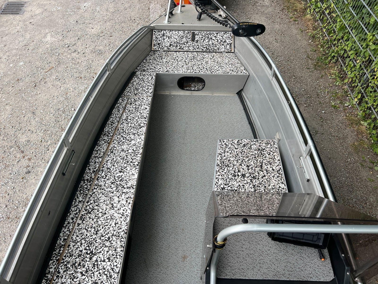 Fiskars Buster M Aluminium Angelboot