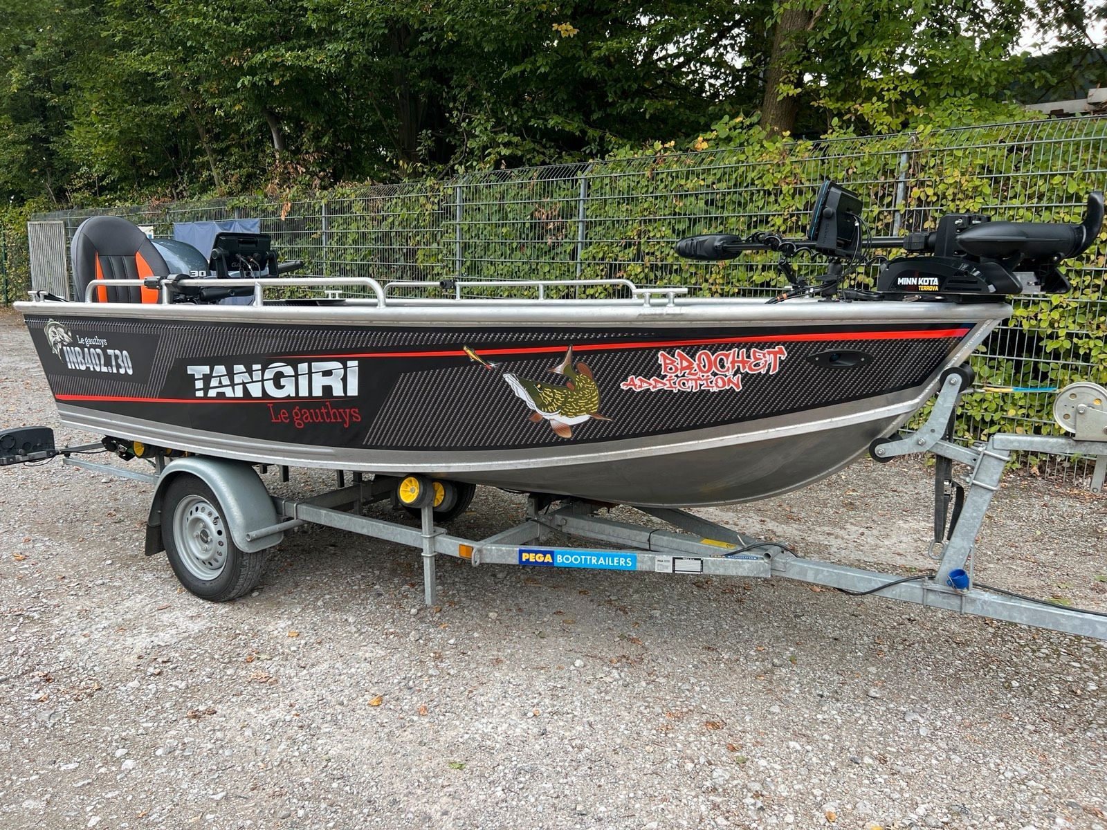 Aluminium Angelboot Tangiri 400