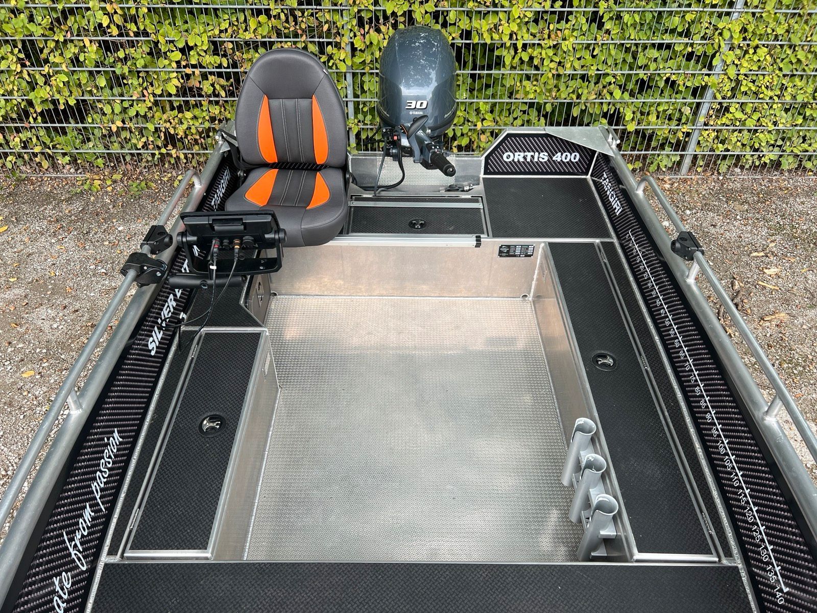 Aluminium Angelboot Tangiri 400