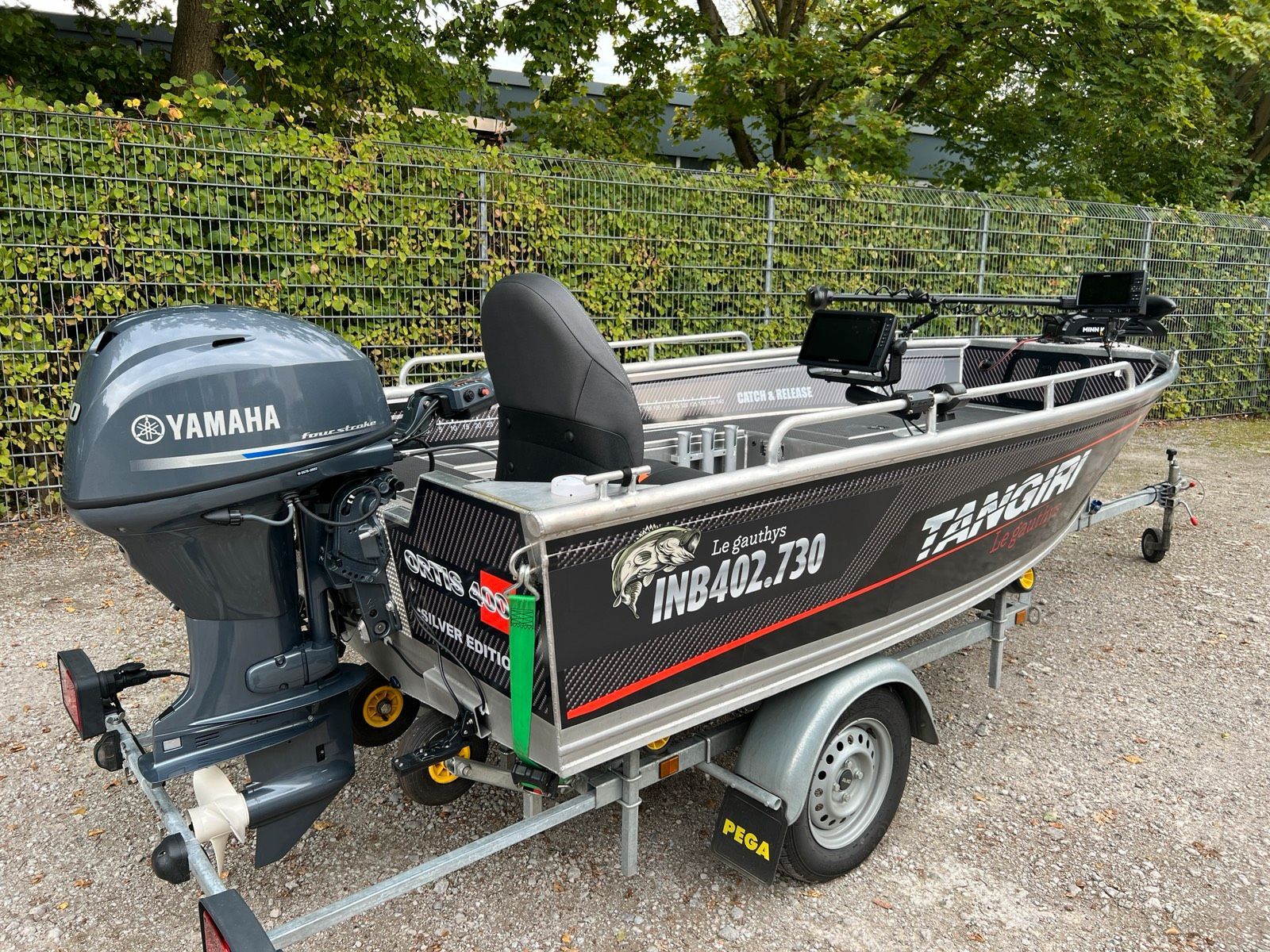 Aluminium Angelboot Tangiri 400