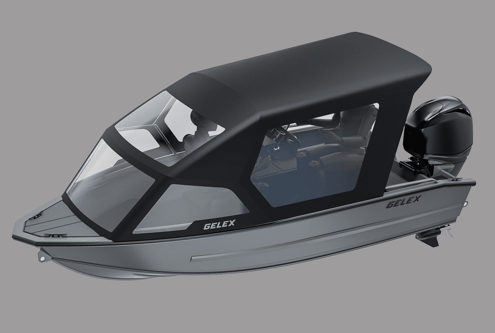 Gelex G 5.5 Doppelkonsole Bimini Top