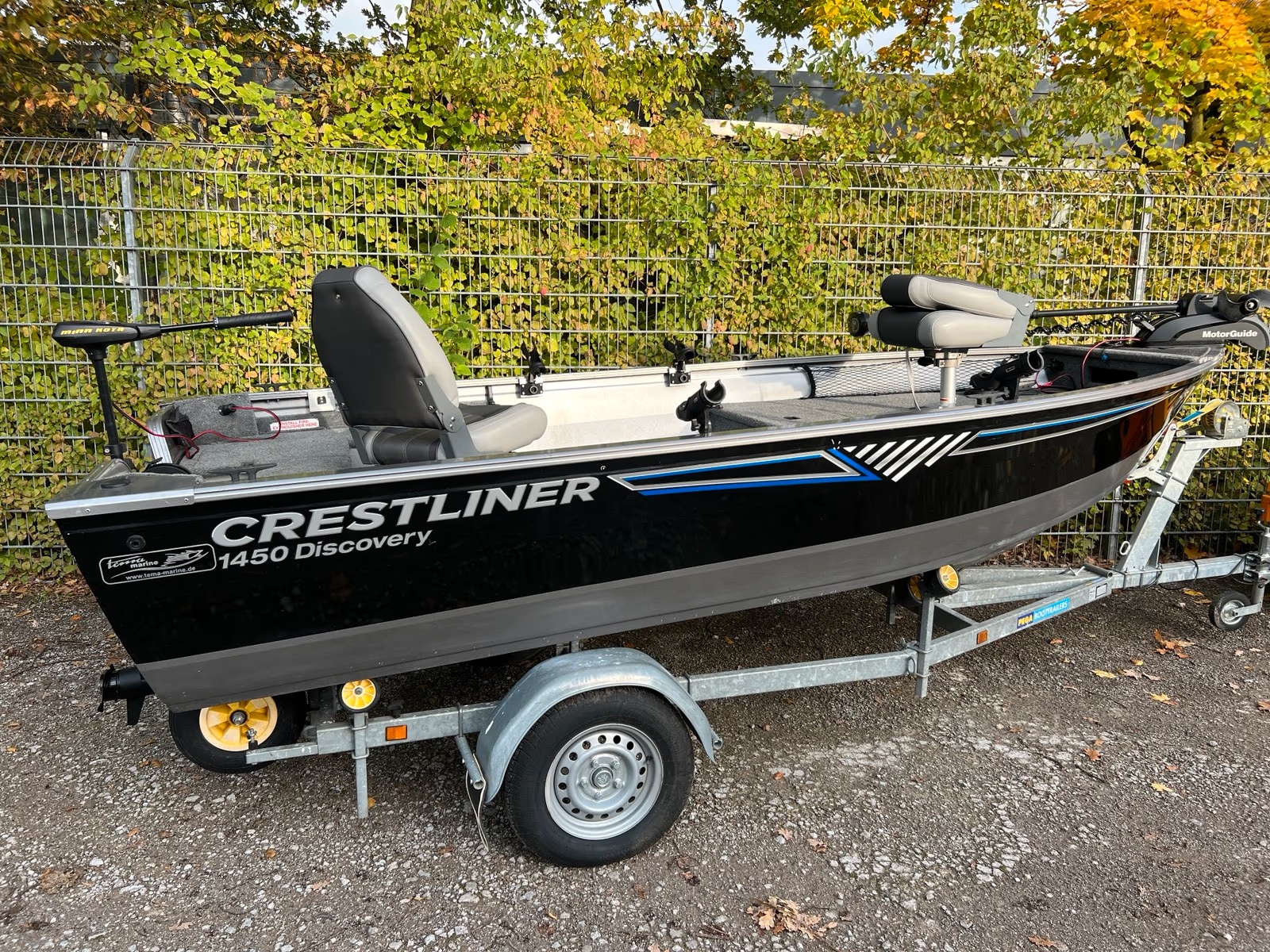 Crestliner Discovery 1450 CS Elektro