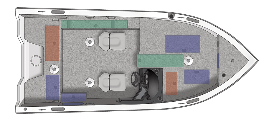 Crestliner Fish Hawk 1750 SC